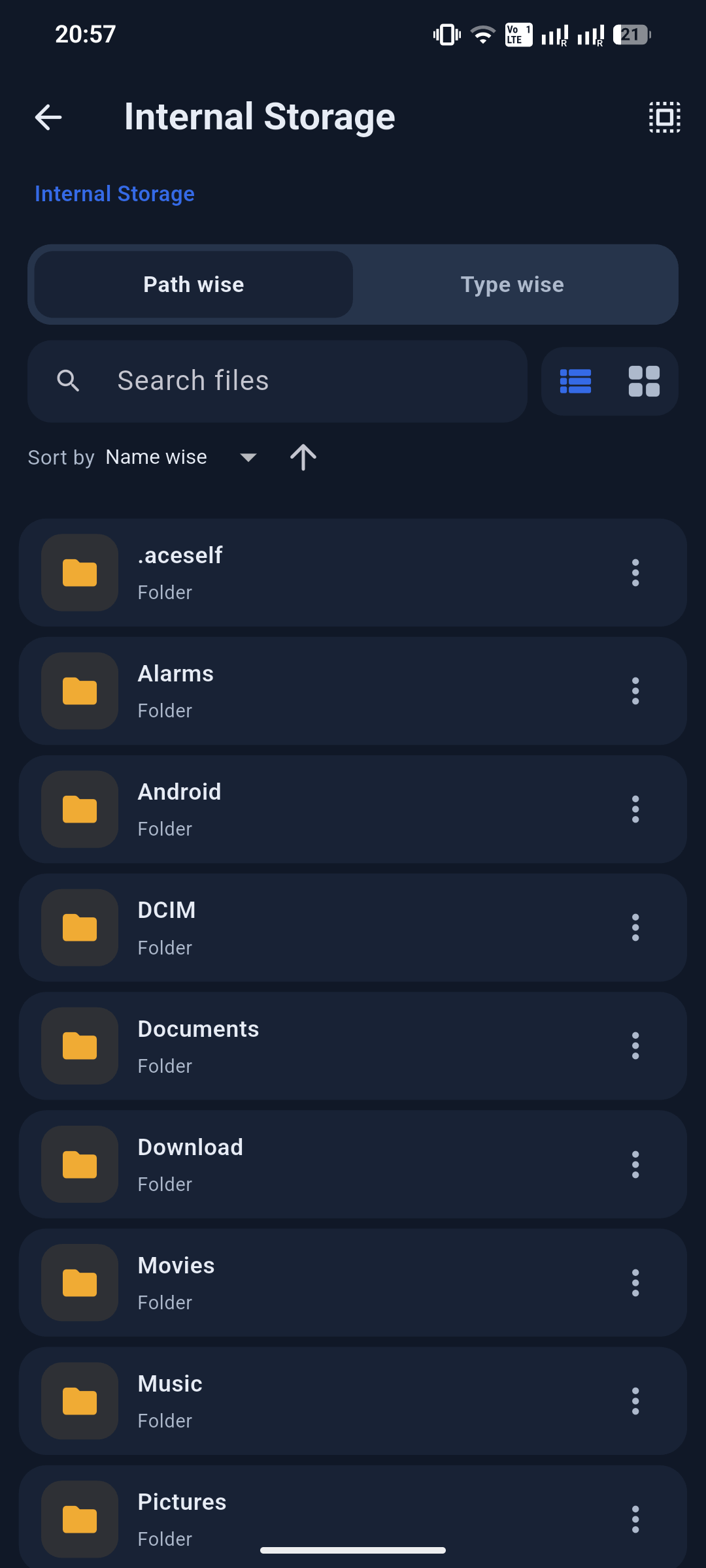 Xeta File Manager screenshot 2